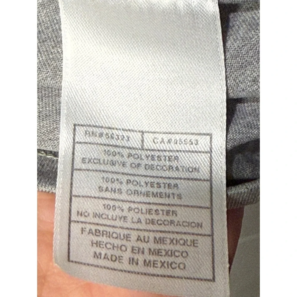 Nike Dri FIT Men Gray‎ Short Sleeve Athletic T Shirt Size S S8JOM